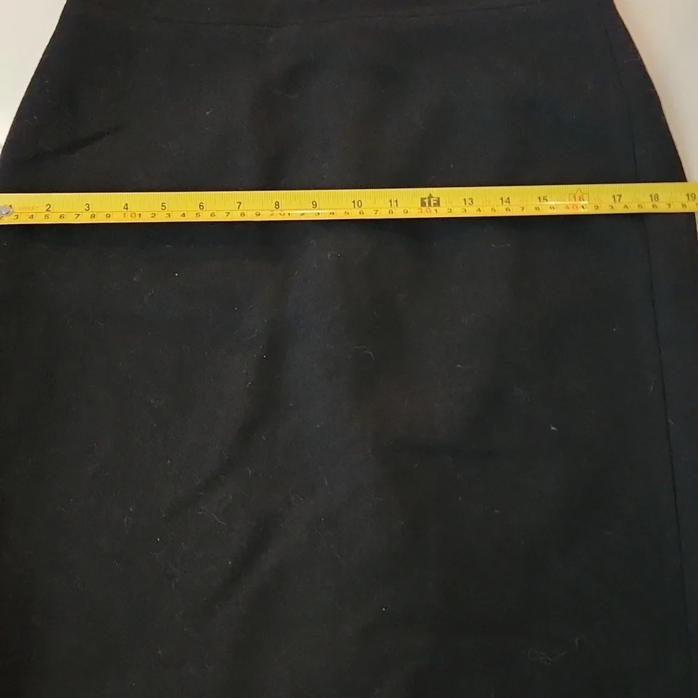 J Crew Mercantile Skirt Women's Size 6 Black Wool Polyester Blend Nwt NEW